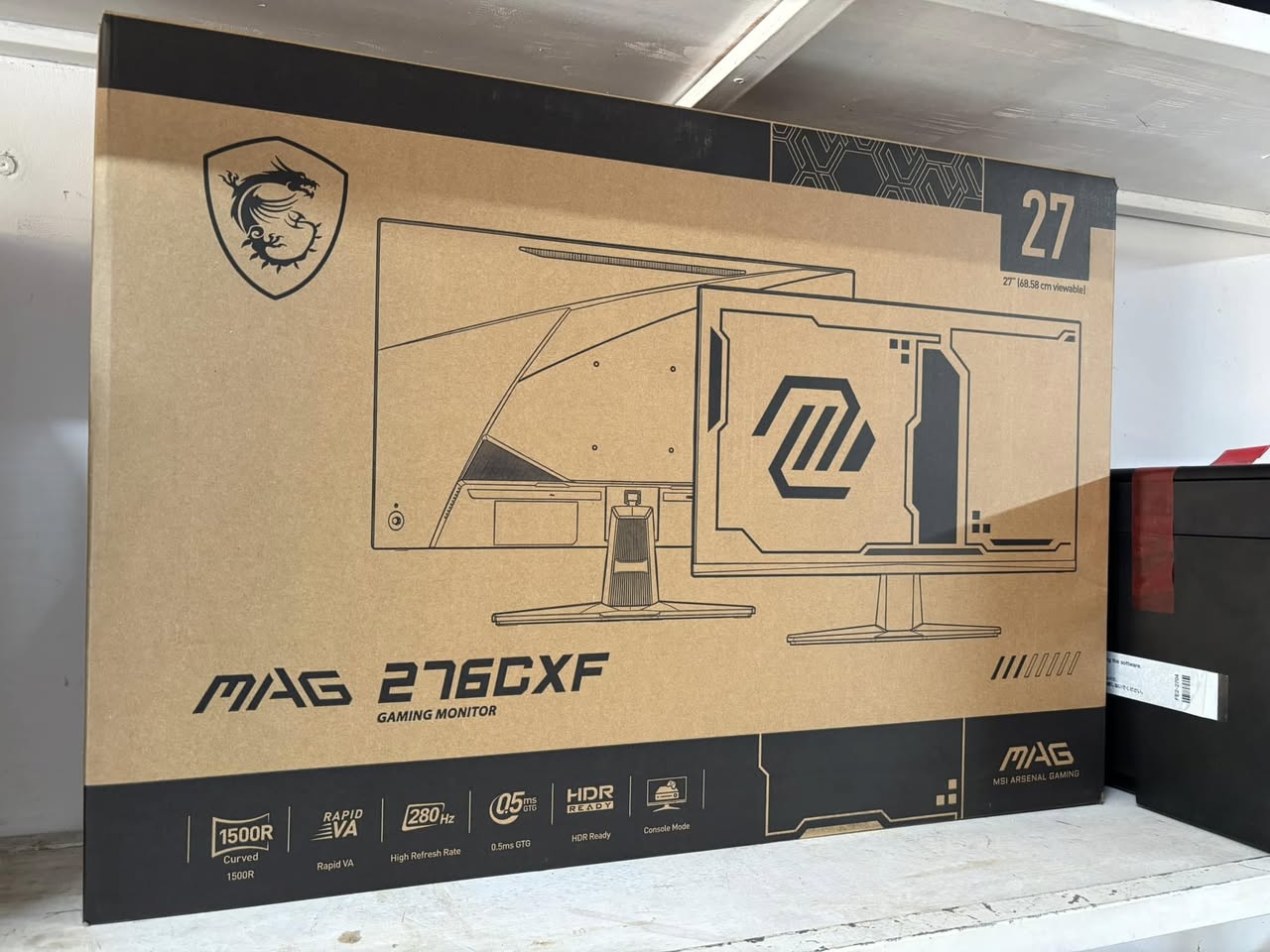 MSI 27in 276cXF Cong 280hz 0.5ms new hãng